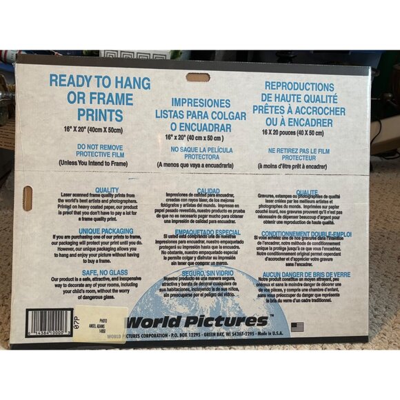 Vintage 16x20 Ready to Hang or Frame Print New "Unity" Spider Web - Picture 4 of 4